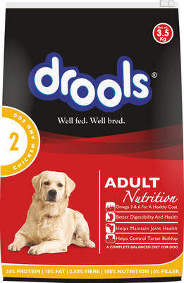 

Drools Adult Chicken, Egg 3.5 kg Dry Dog Food