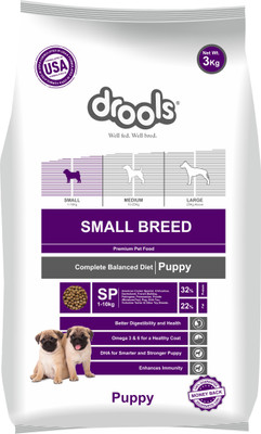 

Drools Small Breed Premium Chicken 3 kg Dry Dog Food