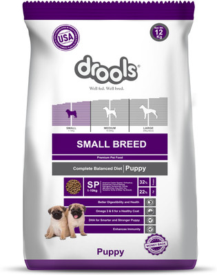 

Drools Small Breed Premium Chicken 12 kg Dry Dog Food