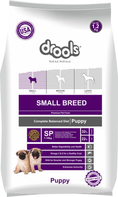 

Drools Small Breed Premium Chicken 1.2 kg Dry Dog Food