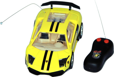 Homeshopeez Remote Control Super Famous Car - Ylw(Yellow) available at flipkart for Rs.375