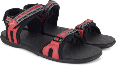 

Puma Men High Risk Red-Puma Black-Steel Gray Sports Sandals