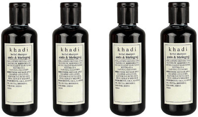 

Khadi Herbal AMLA & BHRINGRAJ SHAMPOO 210X4(840 ml)