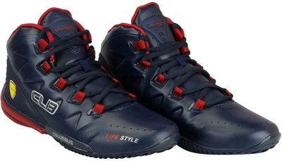 

Columbus Men's Basketball Shoes For Men(Multicolor, Navy red