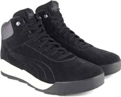 

Puma Desierto Sneaker Sneakers For Men(Black, Grey, Puma black-puma black-whisper white