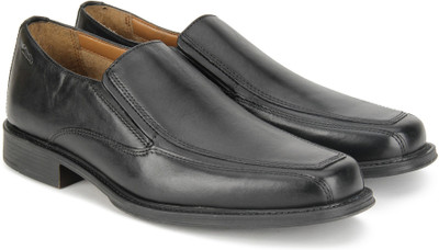 

Clarks Driggs Free Black Leather Lace Up For Men(Black
