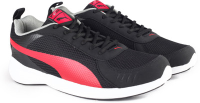 

Puma Zenith IDP IDP Running Shoes For Men(Black, Puma black-limestone-barbados cherry