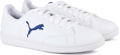 

Puma Smash Cat L Sneakers For Men(White, White-blue depths