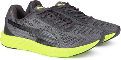 

Puma Meteor IDP Running Shoes For Men(Black, Grey, Black-asphalt-safety yell