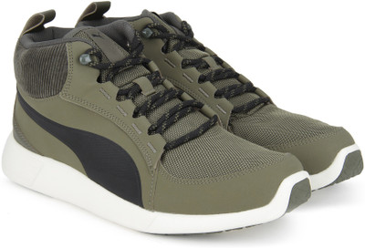 

Puma ST Trainer Evo Demi v2 Corduro Sneakers For Men(Olive, Olive night-puma black