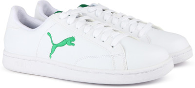 

Puma Smash Cat L Sneakers For Men(White, White-verdant green