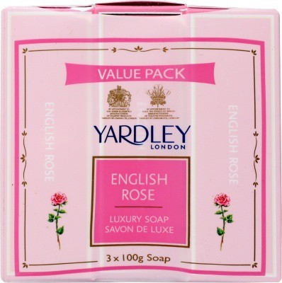 

Yardley London English Rose Luxury Soap(300 g, Pack of 3)