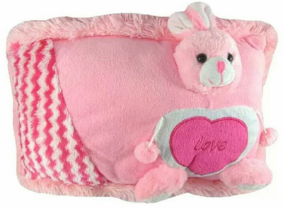 soniya Enterprises face pillow - 43 cm(Pink)