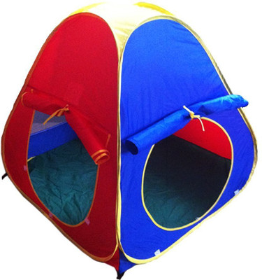 

Adi Trading Indoor / Outdoor Garden Tent House for Kids 3+ With Carry Bag by Adi Tent - For Boys, Girls(Multicolor)