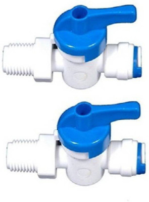 bharat traders Inlet Ball Valve Tee Cock Diverter Plastic Handle Only 1/4 inch Connection with Raw Water Tap for RO UV UF Water Purifiers Filte Solid Filter Cartridge(0.5, Pack of 2) bharat traders Inlet Ball Valve Tee Cock Diverter Plastic Handle Only 1/4 inch Connection with Raw Water Tap for RO UV UF Water Purifiers Filte Solid Filter Cartridge(0.5, Pack of 2)