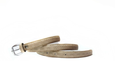

ARUNITA Women Casual Beige Artificial Leather Belt