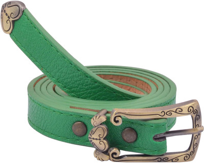 

Antiformal Women Casual, Party, Formal, Evening Green Artificial Leather Belt