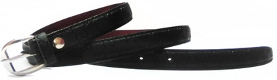 

ARUNITA Women Casual Black Artificial Leather Belt