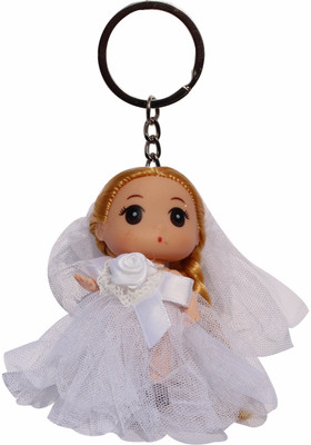

Anishop Cute Mini Fairy Dress Doll Key Chain(Multicolor)