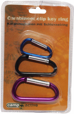 

Anishop Hooks Pack of 3 Key Chain(Multicolor)