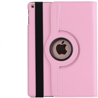 Robustrion Flip Cover for New iPad 9.7 inch 2018/2017 6th & 5th Generation A1822 A1823 A1893 A1954 & ipad Air 2013(Pink, Cases with Holder)