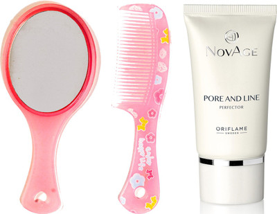 

Oriflame Sweden NovAge Pore and Line Perfector 30ml (33944) With Mirror Comb Set(Set of 3)