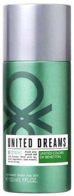 

Colors De Benetion United Dreams Be Strong Deodorant Spray For Men Deodorant Spray - For Men(150 ml)