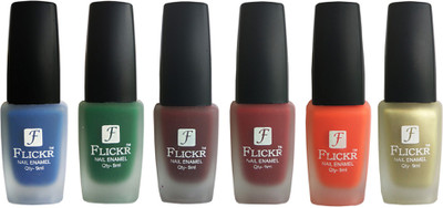 

Flickr VELVET MATTE NAIL POLISH Blue,Green,Maroon,Reddish Maroon,Orange,Golden(Pack of 6)