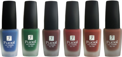 

Flickr VELVET MATTE NAIL POLISH Blue,Green,Maroon,Reddish Maroon,Nude,Brown(Pack of 6)