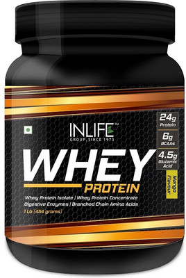 

Inlife 1Lb Whey Protein(454 g, Mango)