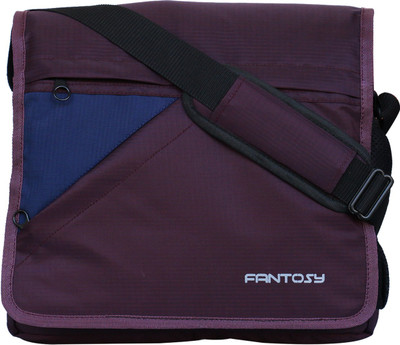 

Fantosy Men Casual Purple Polyester Sling Bag