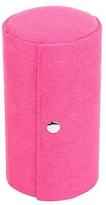 

MK 1 Pc Cute Pretty Little Compact Jewellery Box Cum Organiser Jewellery Box make up organiser Vanity Box(Pink)