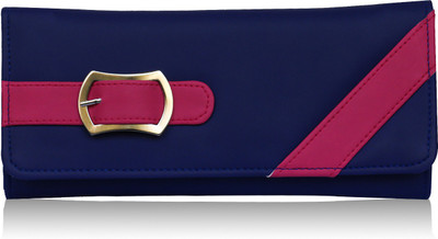 

Fantosy Women Casual Blue, Red Artificial Leather Wallet(5 Card Slots)