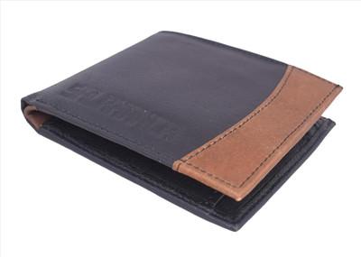 

SALAMANCA Men Brown Genuine Leather Wallet(3 Card Slots)