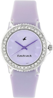 Fastrack Purple Dial Watch  - For Girls (Fastrack) Bengaluru Buy Online