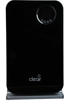

CleAir OxyPure Plus Air Purifier - 350 Sq.Ft., CADR 277 m3/hr - with 4-Level HEPA Filter for Home, Office - Filters 99% PM2.5 (1h), Bacteria 99.99% (1h) - with Remote & Timer (White & Blue, Metallic Black) Portable Room Air Purifier(Black)