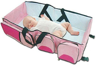 

Three Secondz Baby Kingdom Pink Baby Bed Etc(Fabric, Pink)
