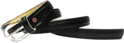 

ARUNITA Women Casual Black Artificial Leather Belt