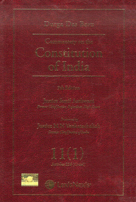 LexisNexis's Commentary on the Constitution of India By Durga Das Basu(English, Paperback, Durga Das Basu)