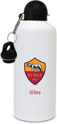 

Juvixbuy AS Roma White Sipper / Water Bottle With Free 1 Cap ( Aluminium ) 750ml 750 ml Sipper(Pack of 1, White)