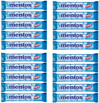 

Mentos Chewy Mint Flavor Stick (31.2 g each) (Pack of 20) Mint Toffee(Pack of 20)