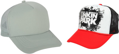 BNB Printed Trucker Cap Cap(Pack of 2)