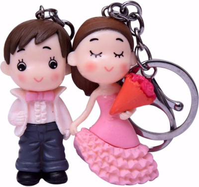 

Anishop Wedding cute couple Keychain Key Chain(Multicolor)