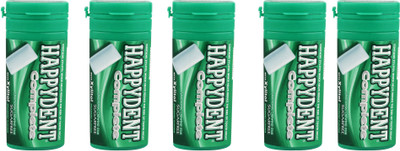 

Happydent Complete Spearmint Chewing Gum (Pack of 5) Spearmint Chewing Gum(27.5 g Pack of 5)