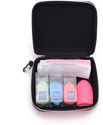 

Store2508 Makeup Beauty Blender Puff Sponge Set with 3 Blenders, Drying Bag, Brush Egg & Storage Box(Set of 6)