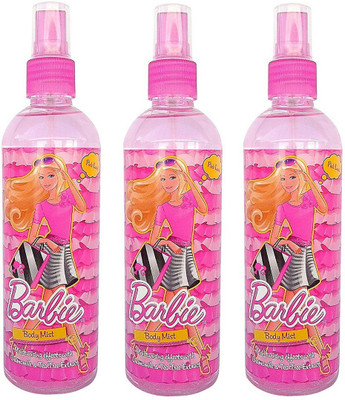 

Barbie Pink Love Body Mist Pack of 3 Combo (200ML each) Body Mist - For Women(600 ml, Pack of 3)