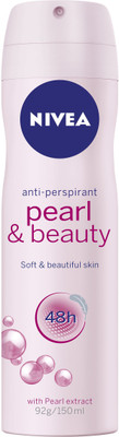 

Nivea Pearl and Beauty 48H Beautiful Pearl Extracts Deodorant Spray - For Women(150 ml)