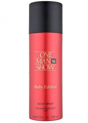 

Jacques Bogart ONe Man Show Ruby Edition Body Spray - For Men(200 ml)