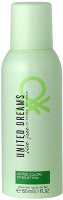 

Colors De Benetion United Dreams Live Free Deodorant Spray For Her Deodorant Spray - For Women(150 ml)