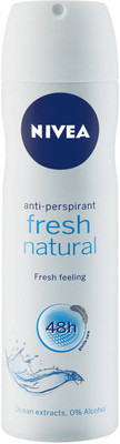 

Nivea Fresh Natural Deodorant Deodorant Spray - For Women(150 ml)